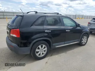 2012 Kia Sorento LX with VIN 5XYKT4A64CG211596, listed as a Copart auction lot 51522015 with 190,813 mi miles and Clean Title. Bid and sale history available at carsss.com. Image 3.