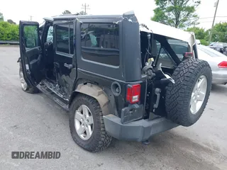 2016 Jeep Wrangler Unlimited Sport with VIN 1C4BJWDG1GL288118, listed as a IAAI auction lot 42099893 with 78,774 mi miles and . Bid and sale history available at DreamBid. Image 3.