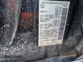 2021 Nissan Frontier SV with VIN 1N6ED0EB0MN703415, listed as a Copart auction lot 45793695 with 51,435 mi miles and Salvage title. Bid and sale history available at DreamBid. Image 13.