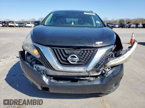 2015 Nissan Murano SL with VIN 5N1AZ2MH5FN267731, listed as a Copart auction lot 47766095 with 210,281 mi miles and Salvage Title. Bid and sale history available at DreamBid. Image 5.