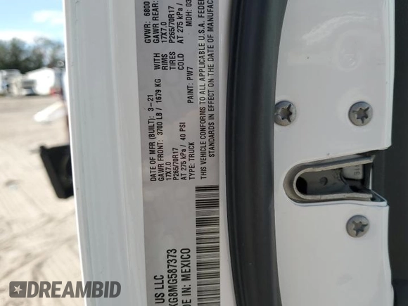 2021 Ram 1500 Tradesman с VIN 3C6RR6KG8MG587373, выставлен на аукционе Copart как лот 81261874 с пробегом 119 083 миль миль и На запчасти • Non repairable. История ставок и продаж доступна на DreamBid. Изображение 15.