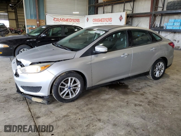 2017 Ford Focus SE with VIN 1FADP3F25HL308871, listed as a Copart auction lot 59723425 with 145,293 mi miles and Salvage title. Bid and sale history available at DreamBid. Image 1.