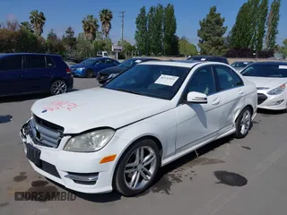 2013 Mercedes-Benz C 250 Sport with VIN WDDGF4HB7DR291503, listed as a IAAI auction lot 42132021 with 118,289 mi miles and . Bid and sale history available at carsss.com. Image 6.