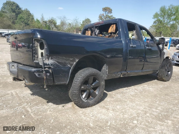 2014 Ram 1500 Express with VIN 1C6RR7FTXES450085, listed as a Copart auction lot 51615515 with 0 mi miles and Non Repairable. Bid and sale history available at carsss.com. Image 3.