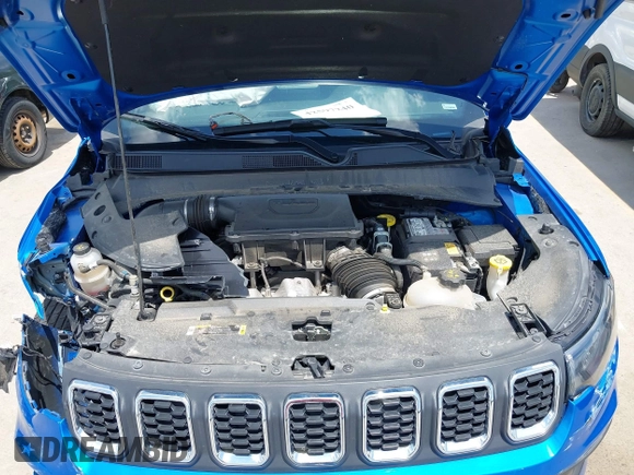 2024 Jeep Compass Latitude с VIN 3C4NJDBNXRT118589, выставлен на аукционе IAAI как лот 42597240 с пробегом 32 098 миль миль и . История ставок и продаж доступна на DreamBid. Изображение 10.