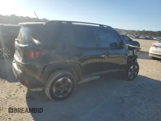 2017 Jeep Renegade Sport with VIN ZACCJBABXHPG53219, listed as a Copart auction lot 48869935 with 98,914 mi miles and Salvage Title. Bid and sale history available at carsss.com. Image 3.