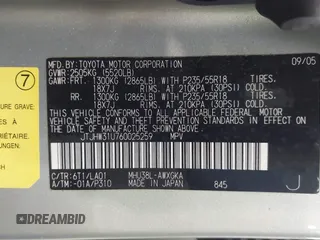 2006 Lexus RX 400h with VIN JTJHW31U760025259, listed as a IAAI auction lot 42743434 with 207,558 mi miles and . Bid and sale history available at DreamBid. Image 9.