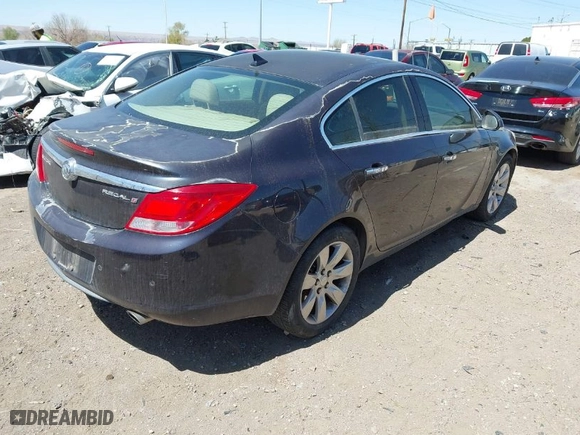 2013 Buick Regal Turbo Premium 1 with VIN 2G4GS5EV4D9126072, listed as a IAAI auction lot 41979945 with 91,660 mi miles. Bid and sale history available at carsss.com. Image 4.