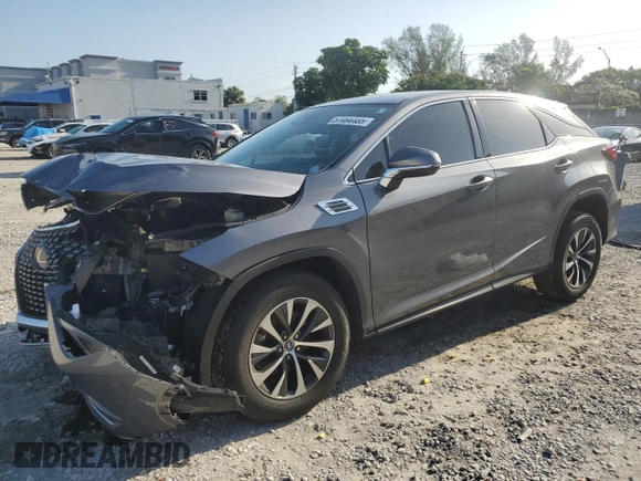 2020 Lexus RX 350 with VIN 2T2AZMAA2LC168320, listed as a Copart auction lot 51494485 with 51,797 mi miles and Non Repairable. Bid and sale history available at DreamBid. Image 1.
