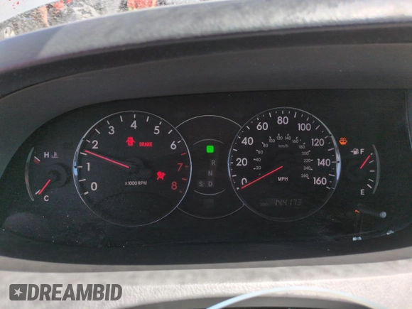 2005 Toyota Avalon XL with VIN 4T1BK36B95U017744, listed as a Copart auction lot 53195495 with 144,173 mi miles and Salvage Title. Bid and sale history available at carsss.com. Image 9.