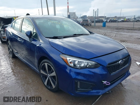 2018 Subaru Impreza Special Sports with VIN 4S3GKAM64J3604695, listed as a IAAI auction lot 41169750 with 111,419 mi miles and . Bid and sale history available at DreamBid. Image 1.