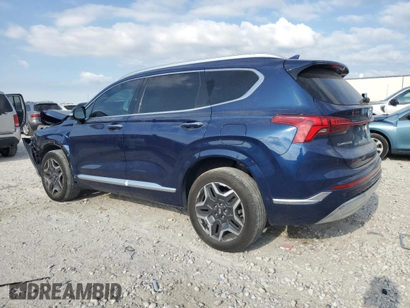 2021 Hyundai Santa Fe Calligraphy with VIN 5NMS5DAL1MH316247, listed as a Copart auction lot 63686564 with 54,291 mi miles and Clean title. Bid and sale history available at DreamBid. Image 2.