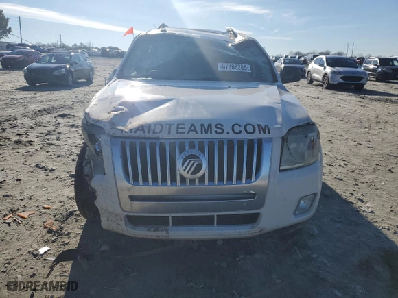 2010 Mercury Mariner with VIN 4M2CN8B70AKJ20663, listed as a Copart auction lot 87908285 with 170,104 mi miles and Salvage Title. Bid and sale history available at carsss.com. Image 5.