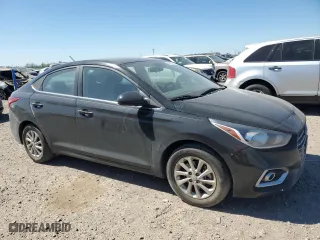 2022 Hyundai Accent SE with VIN 3KPC24A66NE172422, listed as a Copart auction lot 49287595 with 57,458 mi miles and Salvage Title. Bid and sale history available at carsss.com. Image 4.
