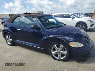 2005 Chrysler PT Cruiser GT with VIN 3C3AY75S95T331920, listed as a Copart auction lot 73296814 with 0 mi miles and Salvage Title. Bid and sale history available at carsss.com. Image 4.