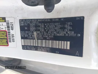 2011 Toyota Sienna LE AAS с VIN 5TDKK3DC7BS035000, выставлен на аукционе IAAI как лот 42571776 с пробегом 75 928 миль миль и . История ставок и продаж доступна на DreamBid. Изображение 17.
