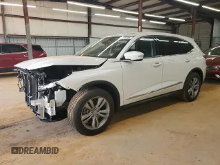 2025 Acura MDX с VIN 5J8YD9H3XSL002111, выставлен на аукционе Copart как лот 60175765 с пробегом 2 854 миль миль и Чистый • Clean title. История ставок и продаж доступна на DreamBid. Изображение 1.