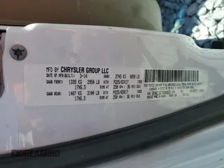 2014 Chrysler Town & Country Touring with VIN 2C4RC1BG7ER348325, listed as a Copart auction lot 53661405 with 111,056 mi miles and Clean Title. Bid and sale history available at DreamBid. Image 13.