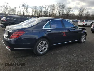 2019 Mercedes-Benz S 560 with VIN WDDUG8GB8KA483873, listed as a Copart auction lot 83876344 with 69,220 mi miles and Salvage Title. Bid and sale history available at DreamBid. Image 3.