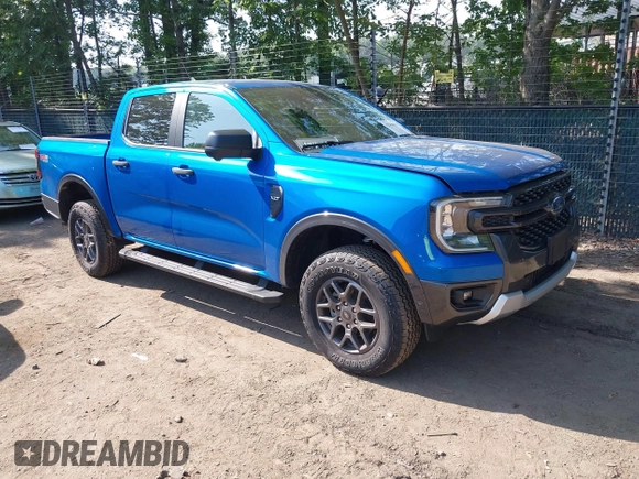 2024 Ford Ranger XLT с VIN 1FTER4HH3RLE36026, выставлен на аукционе IAAI как лот 42560612 с пробегом 4 304 миль миль и . История ставок и продаж доступна на DreamBid. Изображение 1.