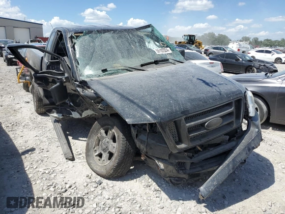 2004 Ford F-150 XL with VIN 1FTRF14544NB61476, listed as a Copart auction lot 59102324 with 142,110 mi miles and Salvage Title. Bid and sale history available at DreamBid. Image 4.
