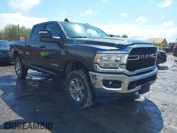 2024 Ram 2500 Big Horn with VIN 3C6UR5DL2RG101520, listed as a IAAI auction lot 42065398 with 34,611 mi miles. Bid and sale history available at carsss.com. Image 1.