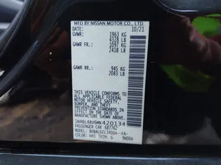 2021 Nissan Altima 2.5 S with VIN 1N4BL4BV6MN420134, listed as a IAAI auction lot 41770467 with 62,311 mi miles. Bid and sale history available at carsss.com. Image 9.