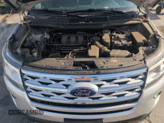 2018 Ford Explorer XLT with VIN 1FM5K8D83JGC77101, listed as a Copart auction lot 51110845 with 94,630 mi miles and Salvage Title. Bid and sale history available at carsss.com. Image 12.