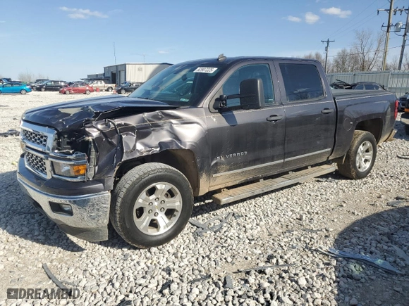 2014 Chevrolet Silverado 1500 LT with VIN 3GCPCREC9EG566612, listed as a Copart auction lot 52907225 with 159,664 mi miles and Clean Title. Bid and sale history available at carsss.com. Image 1.