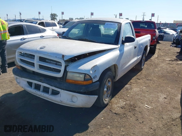 1999 Dodge Dakota SLT with VIN 1B7FL26X1XS190195, listed as a IAAI auction lot 41355250 with 223,174 mi miles. Bid and sale history available at carsss.com. Image 2.