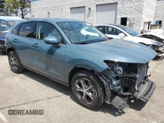 2025 Honda HR-V EX-L z VIN 3CZRZ1H78SM700850, wystawiony jako Copart lot #55577205 z przebiegiem 13 132 mil mil oraz Szkoda całkowita • Salvage title. Historia ofert i sprzedaży dostępna na DreamBid. Obrazek 4.