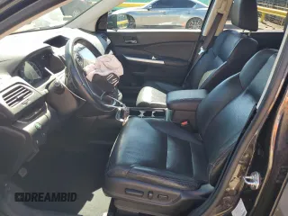 2015 Honda CR-V EX-L with VIN 2HKRM3H75FH513562, listed as a Copart auction lot 50809635 with 156,942 mi miles and Salvage Title. Bid and sale history available at carsss.com. Image 7.