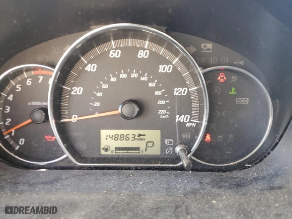 2020 Mitsubishi Mirage SE with VIN ML32A4HJ2LH010483, listed as a Copart auction lot 80148224 with 148,863 mi miles and Salvage Title. Bid and sale history available at carsss.com. Image 9.