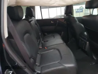 2021 Nissan Armada SL with VIN JN8AY2BC0M9147490, listed as a Copart auction lot 82825424 with 64,968 mi miles and Salvage Title. Bid and sale history available at carsss.com. Image 11.