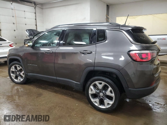 2020 Jeep Compass Limited with VIN 3C4NJCCB4LT179846, listed as a Copart auction lot 62317265 with 88,112 mi miles and Salvage title. Bid and sale history available at DreamBid. Image 2.