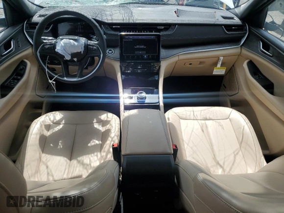 2024 Jeep Grand Cherokee Limited z VIN 1C4RJHBG4R8515093, wystawiony jako Copart lot #58533175 z przebiegiem 19 485 mil mil oraz Szkoda całkowita • Salvage title. Historia ofert i sprzedaży dostępna na DreamBid. Obrazek 8.