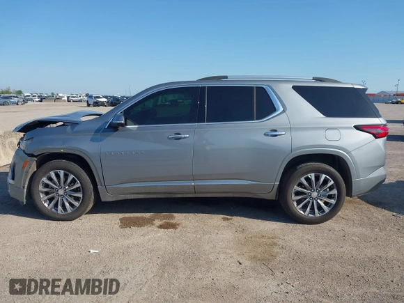 2023 Chevrolet Traverse Premier with VIN 1GNERKKW0PJ312419, listed as a IAAI auction lot 41941649 with 43,551 mi miles and . Bid and sale history available at DreamBid. Image 14.