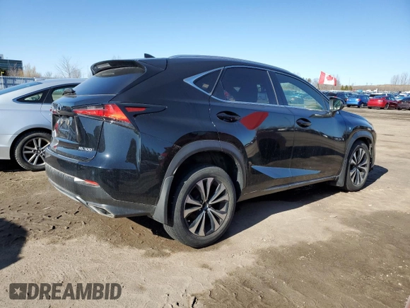 2018 Lexus NX with VIN JTJBARBZ6J2178830, listed as a Copart auction lot 51310715 with 121,059 mi miles and Salvage Title. Bid and sale history available at carsss.com. Image 3.