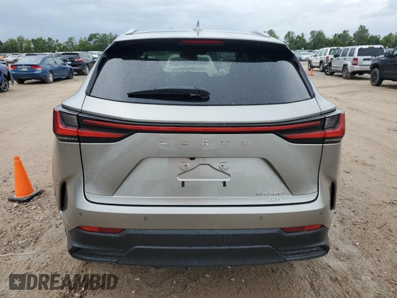 2023 Lexus NX with VIN 2T2GGCEZ9PC021752, listed as a Copart auction lot 60067934 with 8,967 mi miles and Salvage Title. Bid and sale history available at carsss.com. Image 6.