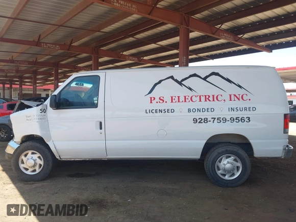 2012 Ford Econoline Cargo Super Duty Commercial with VIN 1FTSE3EL4CDB17043, listed as a IAAI auction lot 42533358 with Not provided miles and . Bid and sale history available at DreamBid. Image 14.