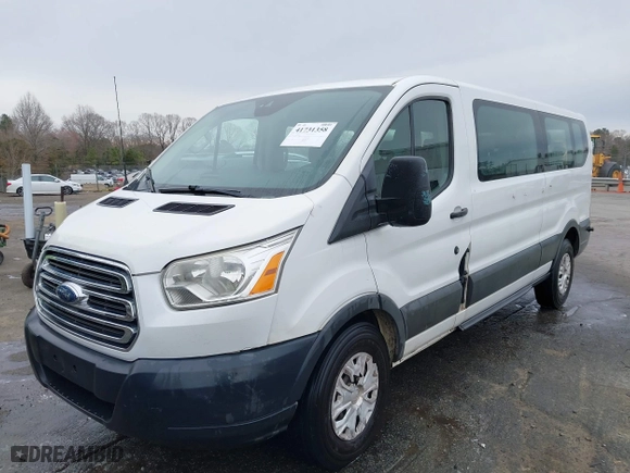 2016 Ford Transit Wagon XL with VIN 1FBZX2ZM9GKB00914, listed as a IAAI auction lot 41731358 with 286,717 mi miles. Bid and sale history available at carsss.com. Image 17.