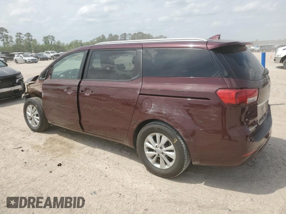2017 Kia Sedona LX with VIN KNDMB5C17H6271336, listed as a Copart auction lot 53650475 with 123,007 mi miles and Salvage Title. Bid and sale history available at DreamBid. Image 2.
