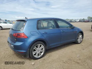 2015 Volkswagen Golf TSI SE z VIN 3VW217AU7FM070579, wystawiony jako Copart lot #58259275 z przebiegiem 98 090 mil mil oraz Szkoda całkowita • Salvage title. Historia ofert i sprzedaży dostępna na DreamBid. Obrazek 3.