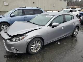 2014 Mazda Mazda3 i Touring with VIN JM1BM1L71E1124002, listed as a Copart auction lot 46820735 with 97,947 mi miles and Salvage Title. Bid and sale history available at carsss.com. Image 1.