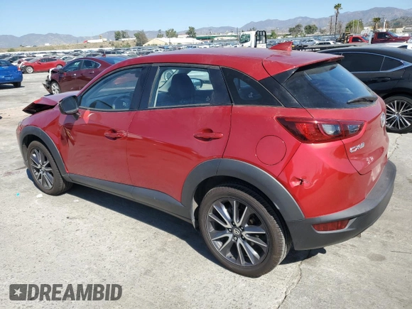 2018 Mazda CX-3 Touring with VIN JM1DKDC78J1307830, listed as a Copart auction lot 47021665 with 39,088 mi miles and Salvage Title. Bid and sale history available at carsss.com. Image 2.