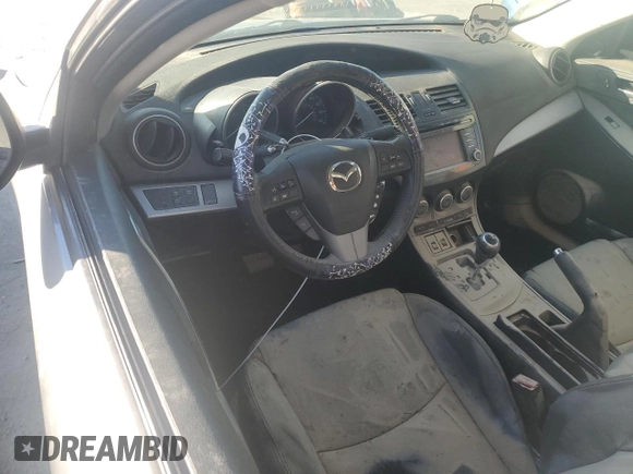 2013 Mazda 3 i Grand Touring with VIN JM1BL1W70D1761833, listed as a Copart auction lot 80150094 with Not Provided miles and Salvage Title. Bid and sale history available at carsss.com. Image 8.