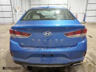 2019 Hyundai Sonata SE with VIN 5NPE24AF8KH731310, listed as a Copart auction lot 46824025 with 112,630 mi miles and Salvage Title. Bid and sale history available at carsss.com. Image 6.