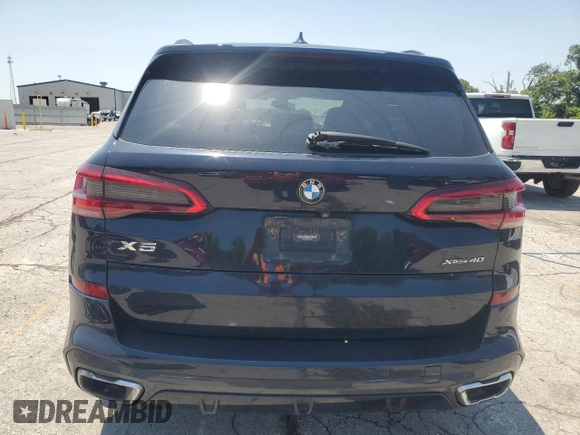 2019 BMW X5 xDrive40i with VIN 5UXCR6C52KLL06923, listed as a Copart auction lot 60109655 with 90,374 mi miles and Salvage title. Bid and sale history available at DreamBid. Image 6.