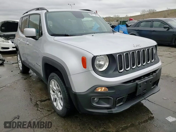 2018 Jeep Renegade Latitude with VIN ZACCJBBB9JPH04066, listed as a Copart auction lot 54271945 with 153,372 mi miles and Salvage Title. Bid and sale history available at carsss.com. Image 15.