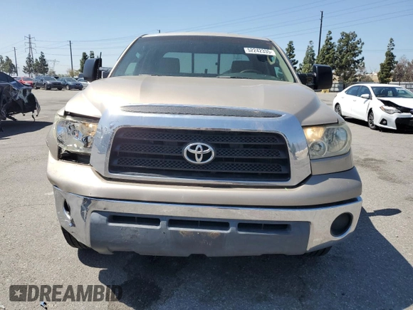 2007 Toyota Tundra SR5 with VIN 5TBRT54167S450458, listed as a Copart auction lot 52242335 with 179,283 mi miles and Salvage title. Bid and sale history available at DreamBid. Image 5.